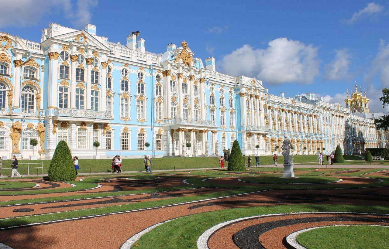 バルト海クルーズで行ったサンクトペテルブルクのエカテリーナ宮殿