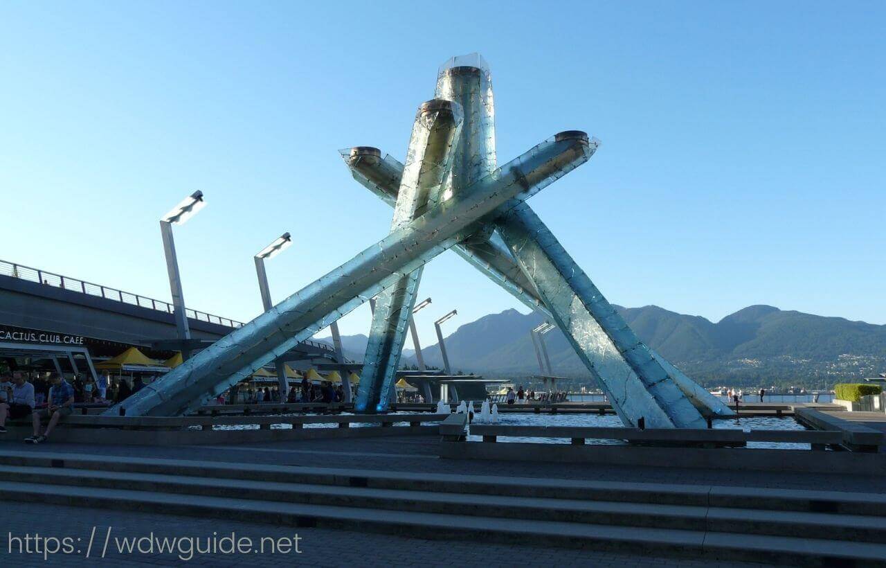 バンクーバーオリンピックで使われた聖火台