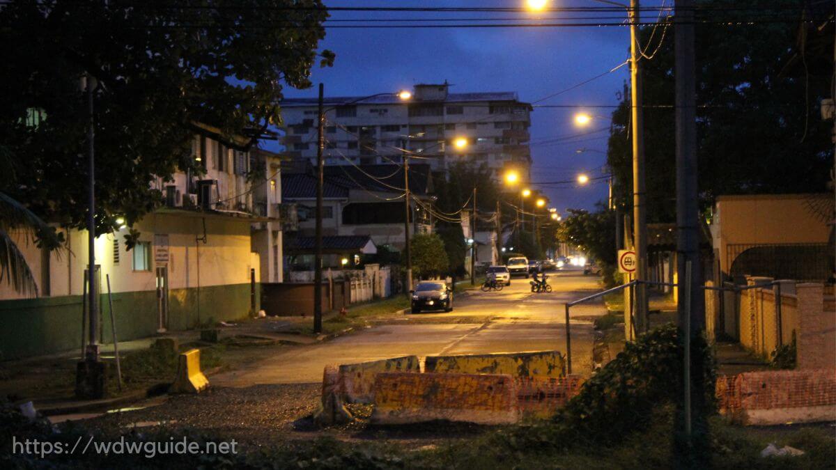 パナマのコロンの街並み