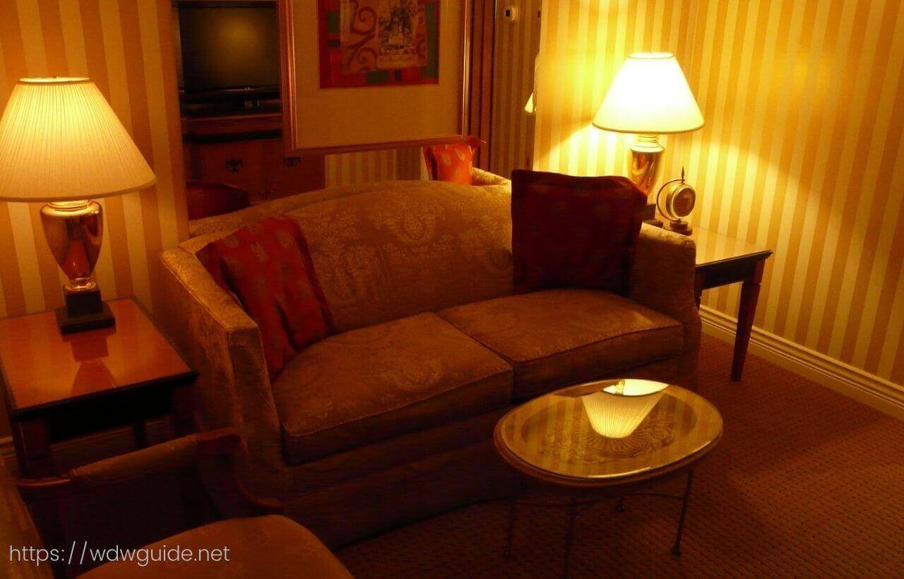 バンクーバーのホテル ル・ソレイユの室内