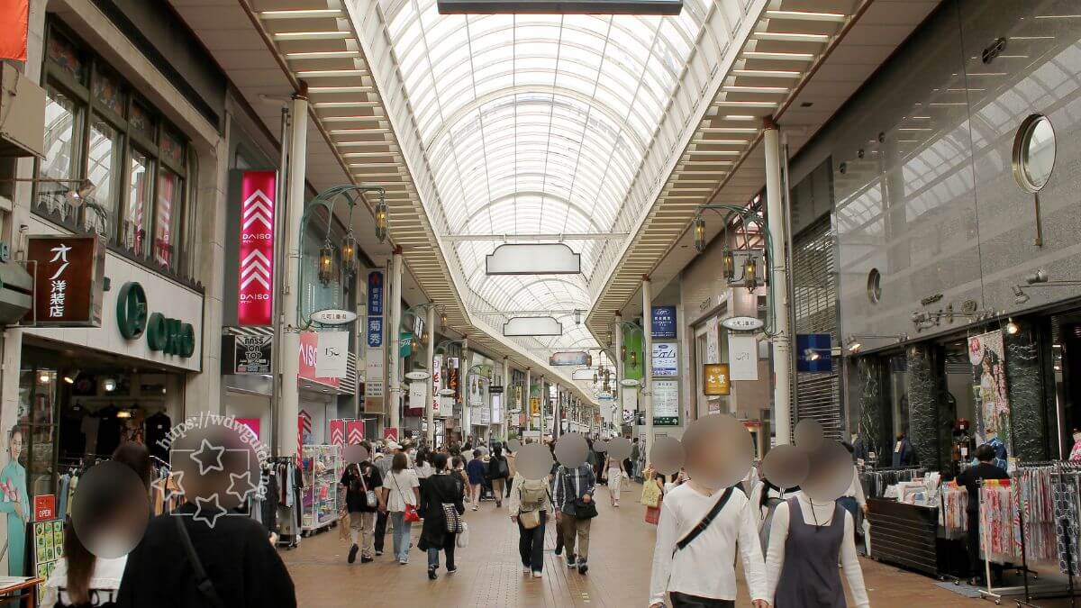 神戸の元町商店街