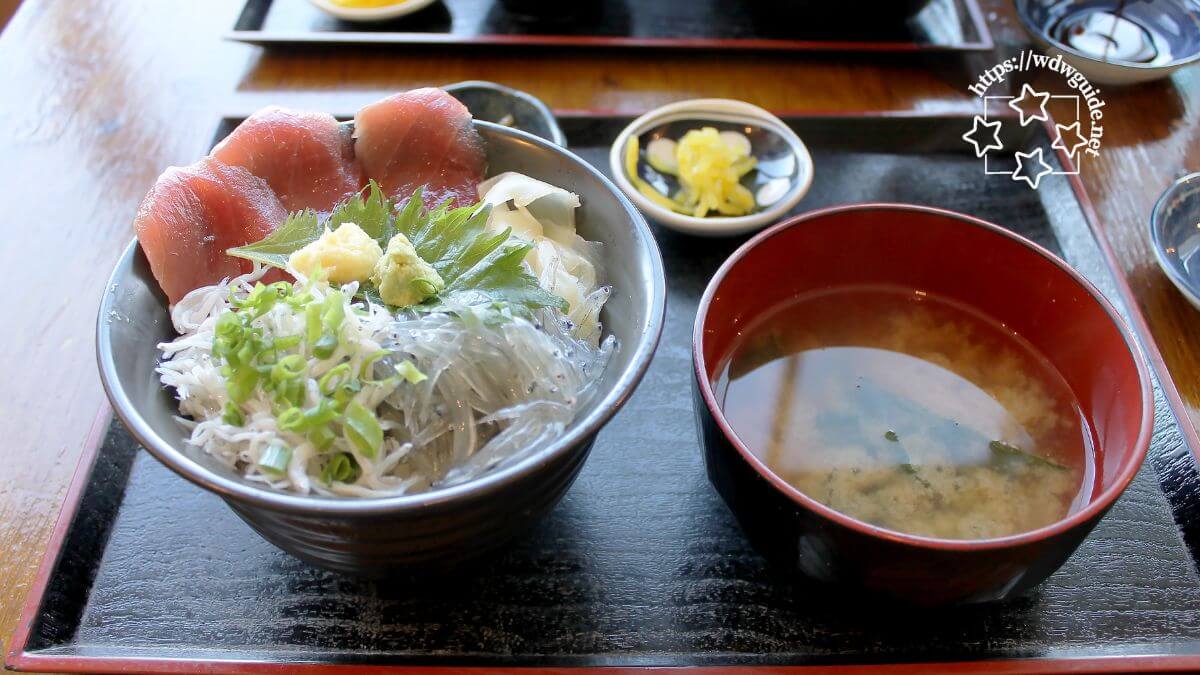 清水魚市場 河岸の市で食べたスルガ3食丼