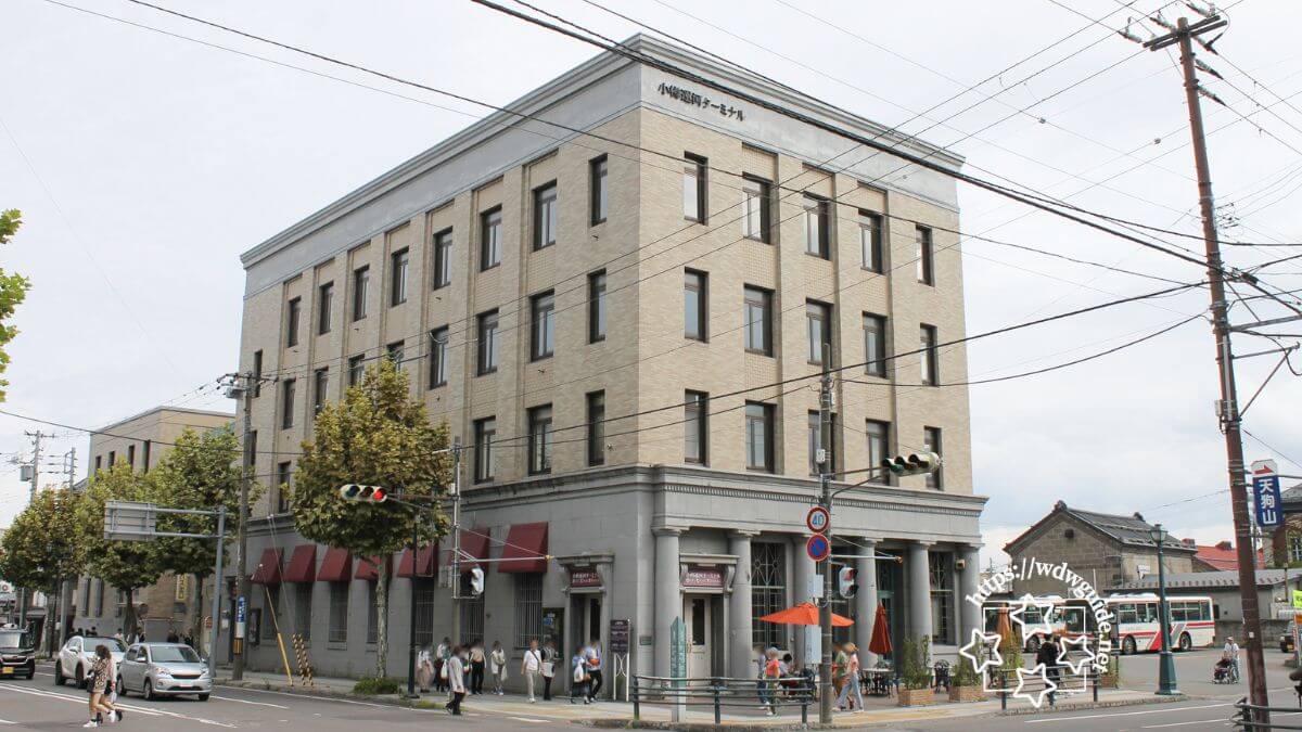小樽にある旧三菱銀行 小樽支店の建物