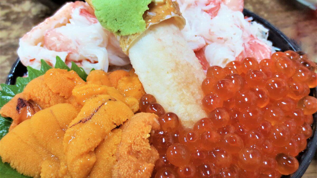 小樽の海鮮丼